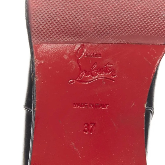 Black leather riding boots - Picture 2 of 7